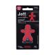 Mr&Mrs Fragrance Jeff Raspberry & Patchouli Deodorante per auto  1 pz
