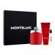 Montblanc Legend Red Pacco regalo eau de parfum 100 ml + eau de parfum 7,5 ml + gel doccia 100 ml