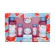 Xpel Pink Grapefruit Skincare Essentials Pacco regalo  doccia gel Pink Grapefruit 150 ml + gel detergente Pink Grapefruit 150 ml + siero Pink Grapefruit 15 ml + tonico Pink Grapefruit 15 ml + crema Pink Grapefruit 15 ml + peeling Pink Grapefruit 10 m