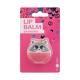 2K Cute Animals Lip Balm Raspberry Balsamo per le labbra donna 6 g