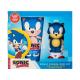 Sonic The Hedgehog Sonic Figure Duo Set Pacco regalo gel doccia 150 ml + personaggio sonico