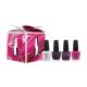 OPI Holiday Celebration Collection Pacco regalo  smalto per unghie  Nail Lacquer 3,75 ml Snow Day In LA + smalto per unghie  Nail Lacquer 3,75 ml Big Bow Energy + smalto per unghie  Nail Lacquer 3,75 ml My Color Wheel In Spinning + smalto per unghie 
