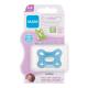 MAM Comfort 1 Silicone Pacifier 0-2m Blue Succhietto in silicone per neonati e bambini prematuri bambino 1 pz