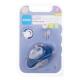 MAM Night Silicone Pacifier 6m+ Raccoon Ciuccio luminoso in silicone bambino 1 pz