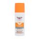 Eucerin Sun Oil Control Tinted Dry Touch Sun Gel-Cream SPF50+ Protezione solare viso 50 ml Tonalità Medium