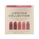 Revolution Pro Lipstick Collection Pacco regalo  rossetto 3.2 g Flushed + rossetto 3.2 g Candy Sweet + rossetto 3.2 g Pink Lust + rossetto 3.2 g Wildflower + rossetto 3.2 g Dillo ai tuoi amici