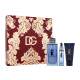 Dolce&Gabbana K Pacco regalo  eau de parfum 100 ml + gel doccia 50 ml + olio per la barba 25 ml
