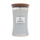 WoodWick Sagewood & Seagrass Candela profumata  610 g