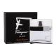 Ferragamo F by Ferragamo Black Eau de Toilette uomo 50 ml