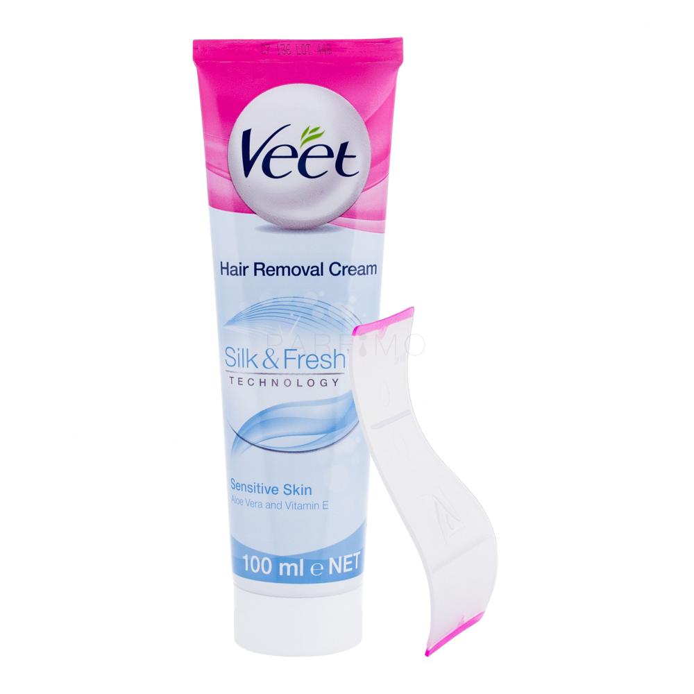 Veet Silky Fresh Sensitive Skin Prodotti depilatori donna 100 ml