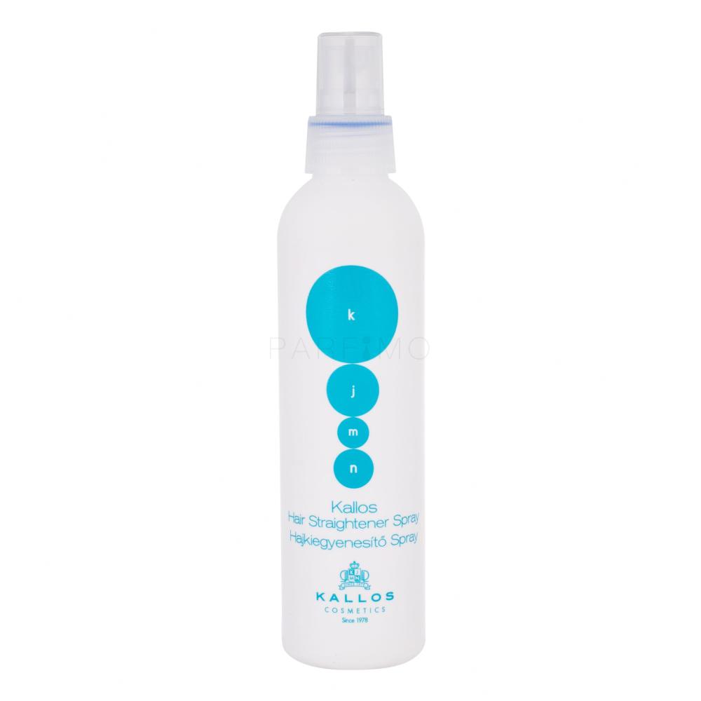 Kallos Cosmetics KJMN Hair Straightener Spray Termoprotettore capelli donna 200 ml