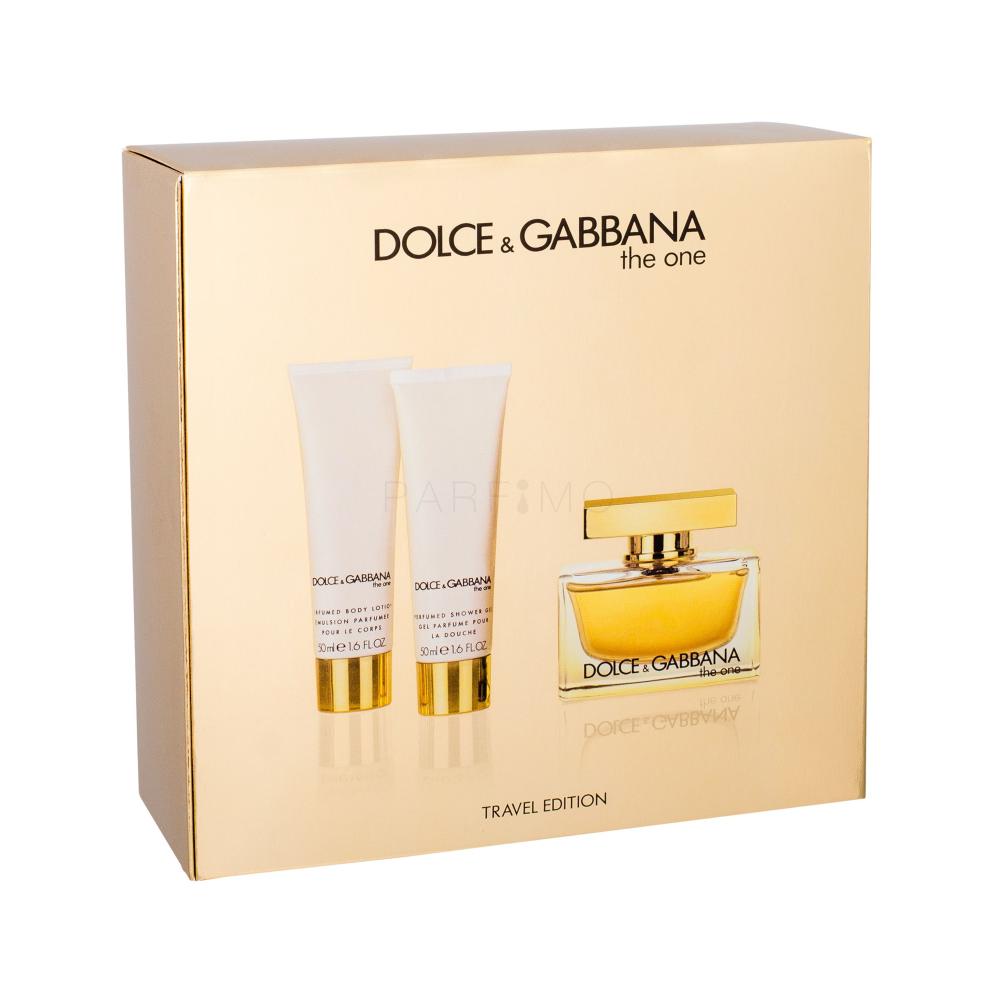 Dolce&Gabbana The One Pacco regalo Eau de Parfum 75 ml + 50 ml lozione per il corpo + 50 ml doccia gel