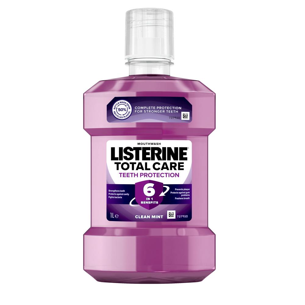 Listerine Total Care Clean Mint Mouthwash Collutorio 1000 ml Parfimo.it