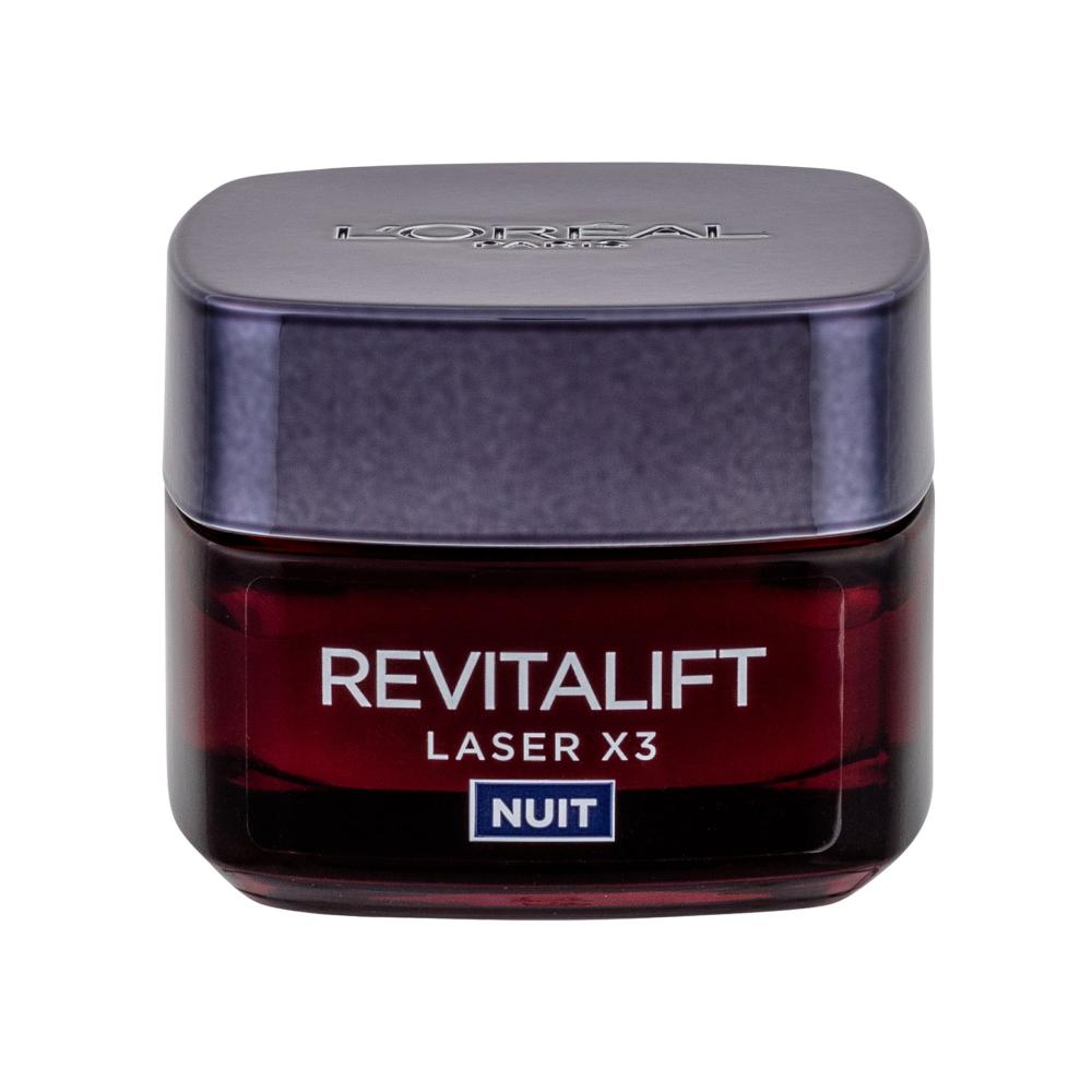 L'Oréal Paris Revitalift Laser X3 Night Cream Crema notte per il viso donna 50 ml