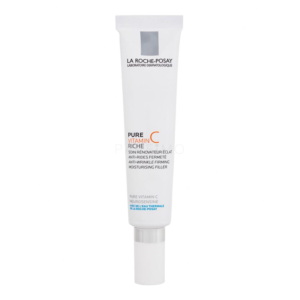 La RochePosay Pure Vitamin C AntiWrinkle Filler Rich Crema giorno per