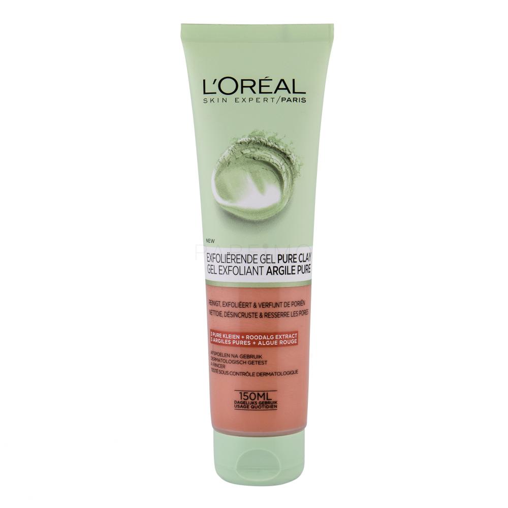L'Oréal Paris Pure Clay Glow Scrub Peeling viso donna 150 ml