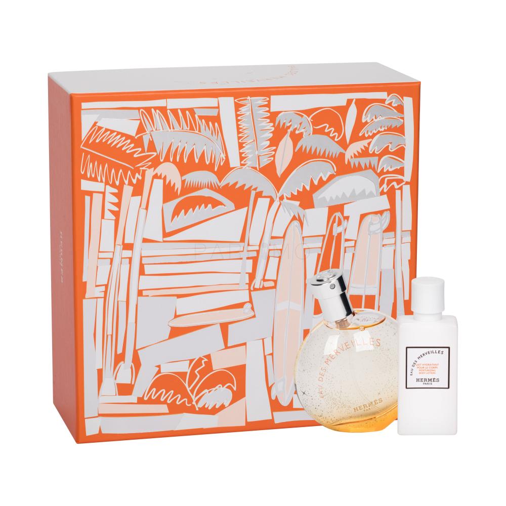 Hermes Eau Des Merveilles Pacco regalo eau de toilette 50 ml + lozione corpo 40 ml