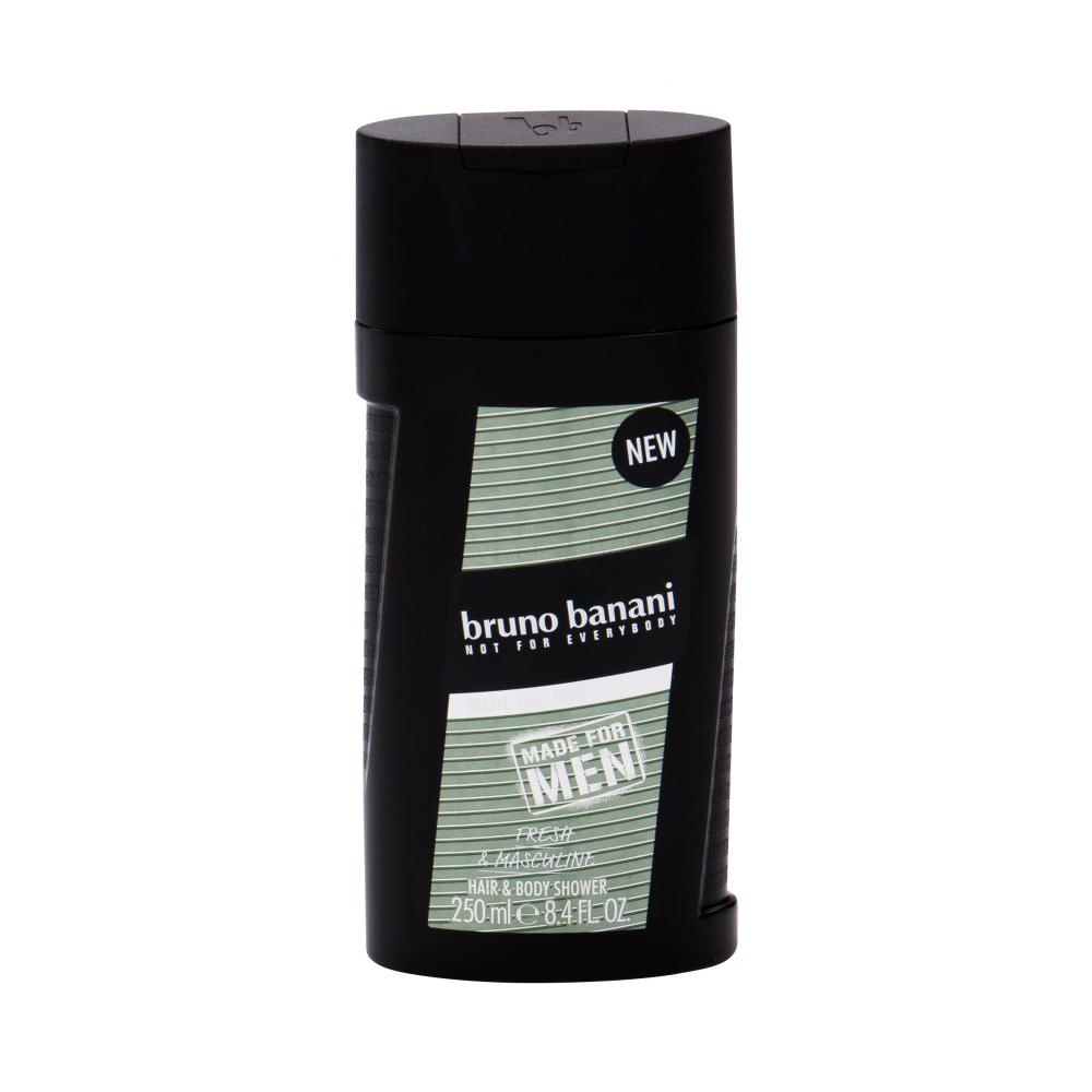Bruno Banani Made For Men Hair & Body Doccia gel uomo 250 ml