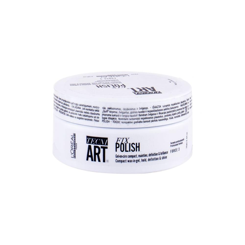 L'Oréal Professionnel Tecni.Art Fix Polish Cera per capelli donna 75 ml