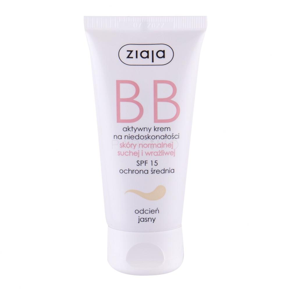 Ziaja BB Cream Normal and Dry Skin SPF15 BB cream donna 50 ml Tonalità Light