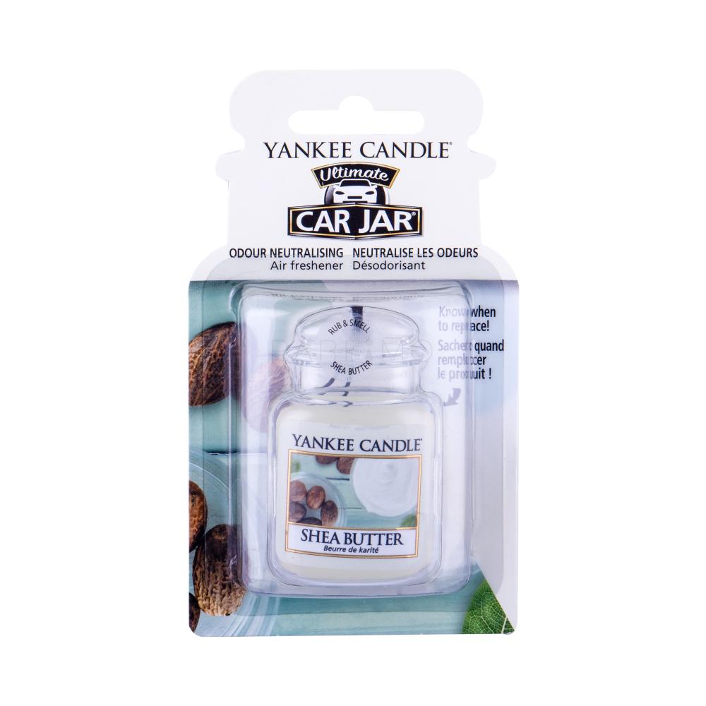 Yankee Candle Shea Butter Car Jar Deodorante per auto 1 pz