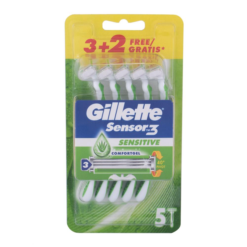 Gillette Sensor3 Sensitive Rasoio uomo 1 pz