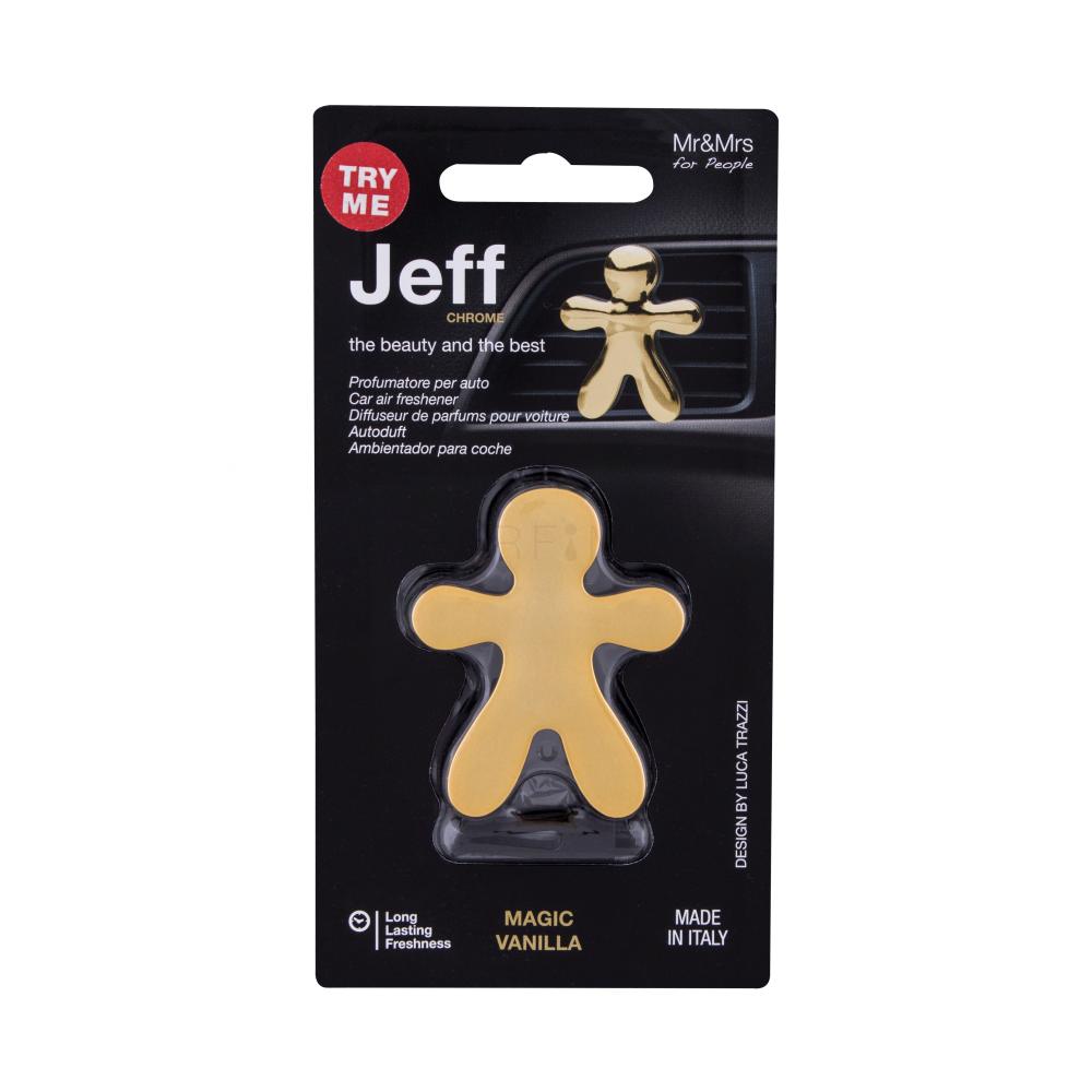 Mr&Mrs Fragrance Jeff Magic Vanilla Deodorante per auto 1 pz