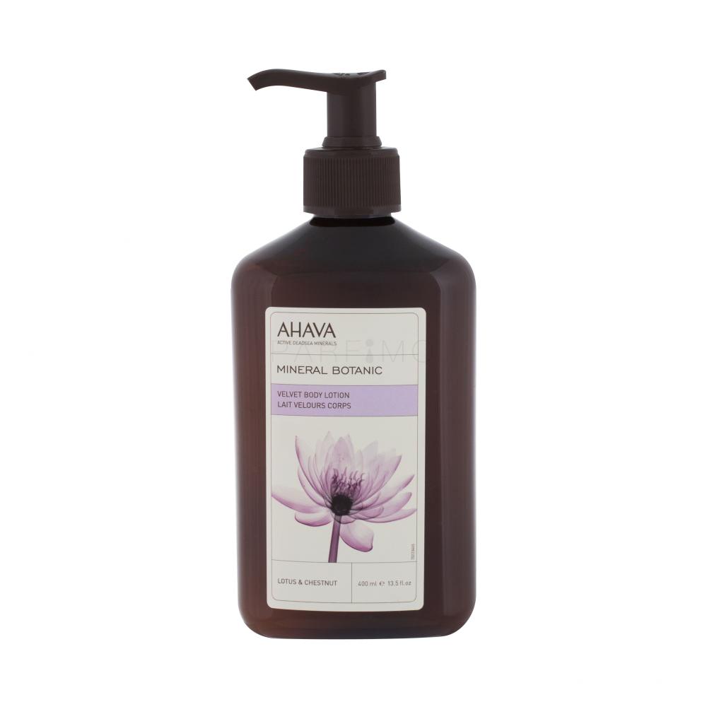 AHAVA Mineral Botanic Lotus & Chestnut Latte corpo donna 400 ml