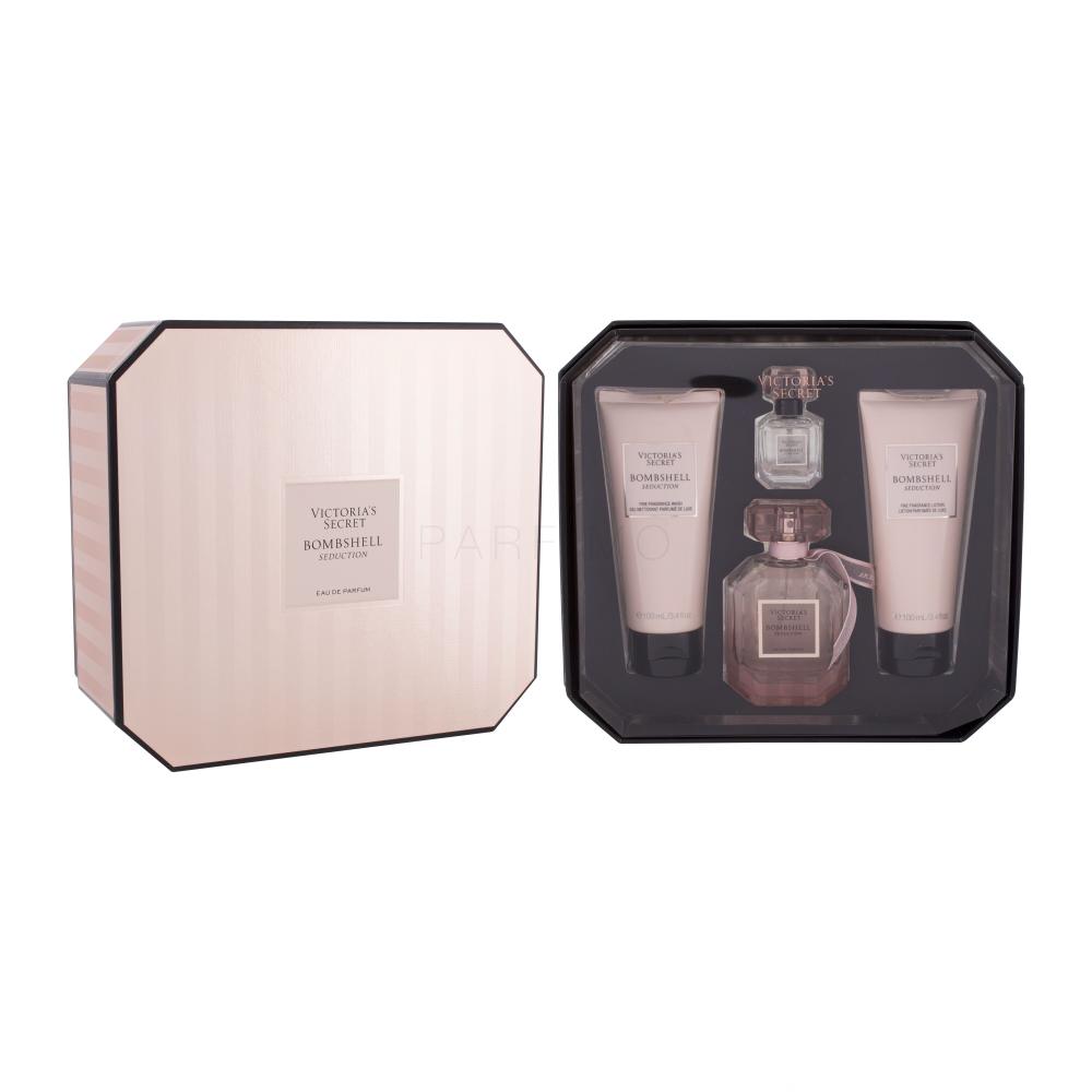 Victoria´s Secret Bombshell Seduction Pacco regalo eau de parfum 50 ml + eau de parfum 7,5 ml + latte per il corpo 100 ml + doccia gel 100 ml