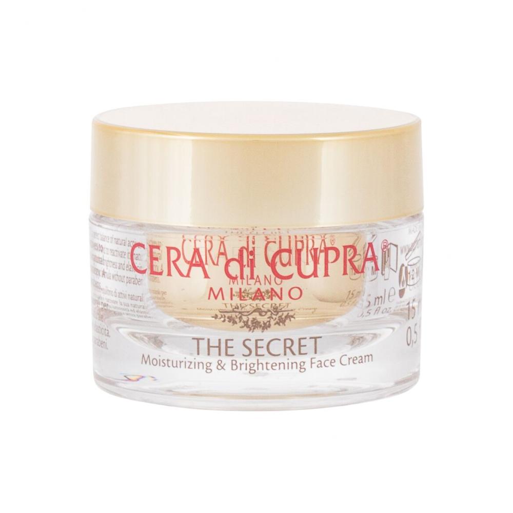 Cera di Cupra The Secret Moisturizing & Brightening Crema giorno per il viso donna 15 ml