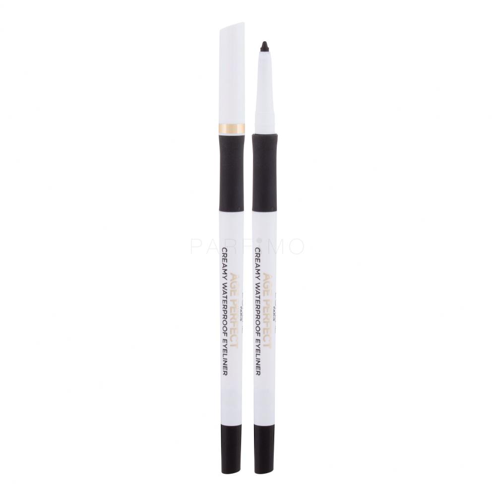 L'Oréal Paris Age Perfect Creamy Waterproof Eyeliner Matita occhi donna 1,2 g Tonalità 01 Creamy Black