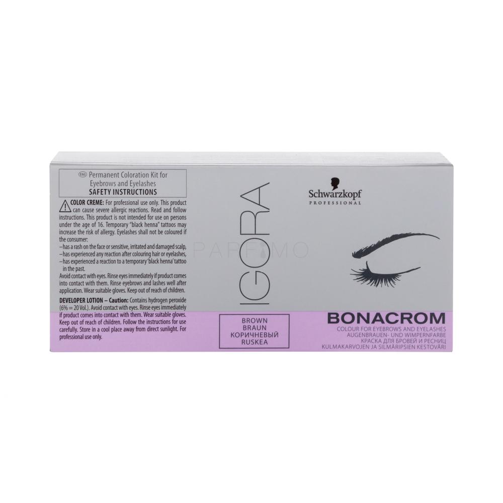 Schwarzkopf Professional Igora Bonacrom Tinta sopracciglia donna 15 ml Tonalità Brown