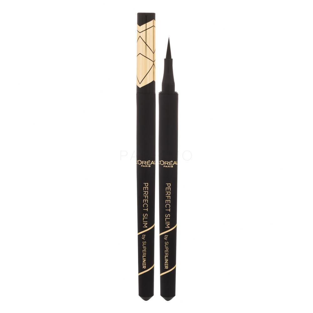 L'Oréal Paris Super Liner Perfect Slim Waterproof Eyeliner donna 0,28 g Tonalità 01 Intense Black