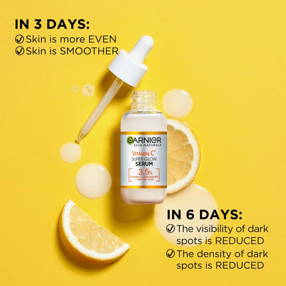 Garnier Skin Naturals Vitamin C Brightening Super Serum Siero viso donna
