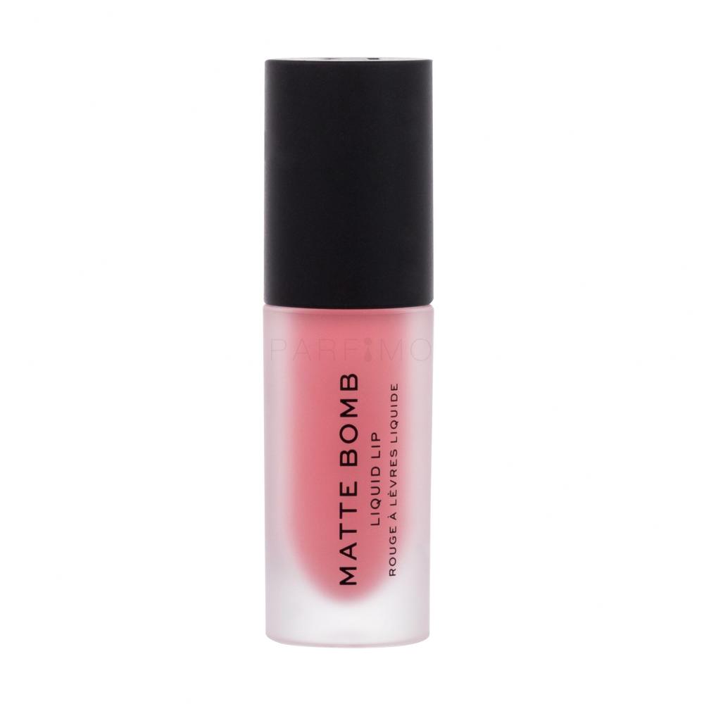 Makeup Revolution London Matte Bomb Rossetto donna 4,6 ml Tonalità Coral Cheer