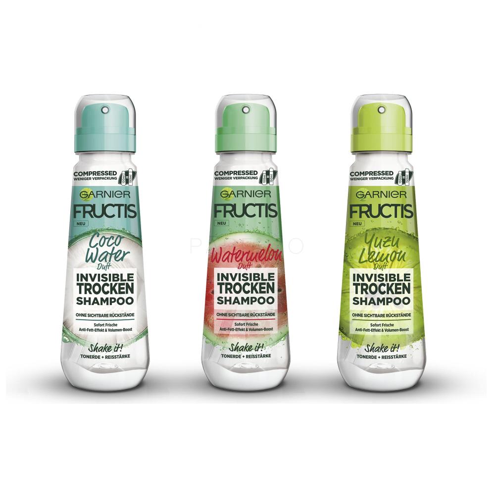Garnier Fructis Yuzu Lemon Invisible Dry Shampoo Shampoo secco donna