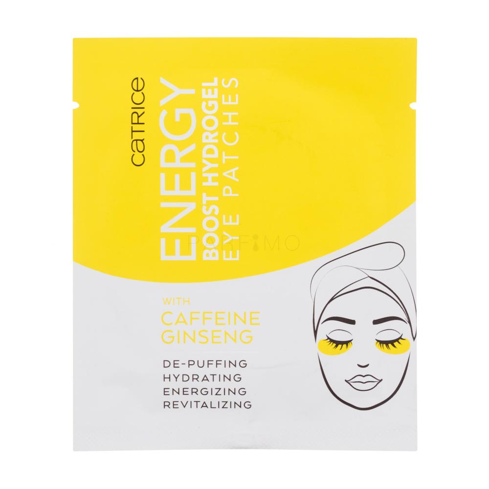 Catrice Energy Boost Hydrogel Eye Patches Maschera contorno occhi donna 1 pz