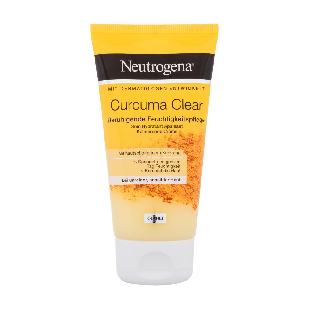Neutrogena Curcuma Clear Moisturizing and Soothing Cream Crema giorno per il viso 75 ml