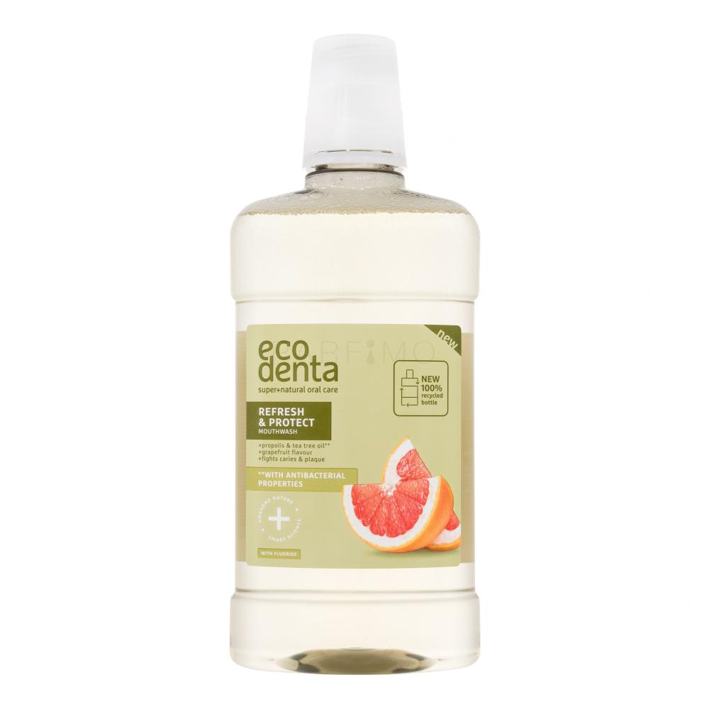 Ecodenta Super+Natural Oral Care Refresh & Protect Collutorio 500 ml