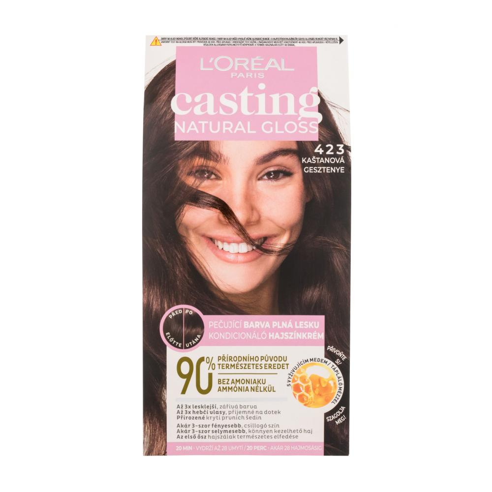L'Oréal Paris Casting Natural Gloss Tinta capelli donna 48 ml Tonalità 423