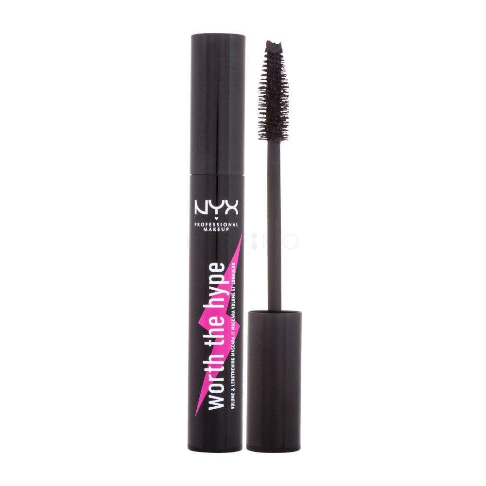 NYX Professional Makeup Worth The Hype Mascara donna 7 ml Tonalità 01 Black