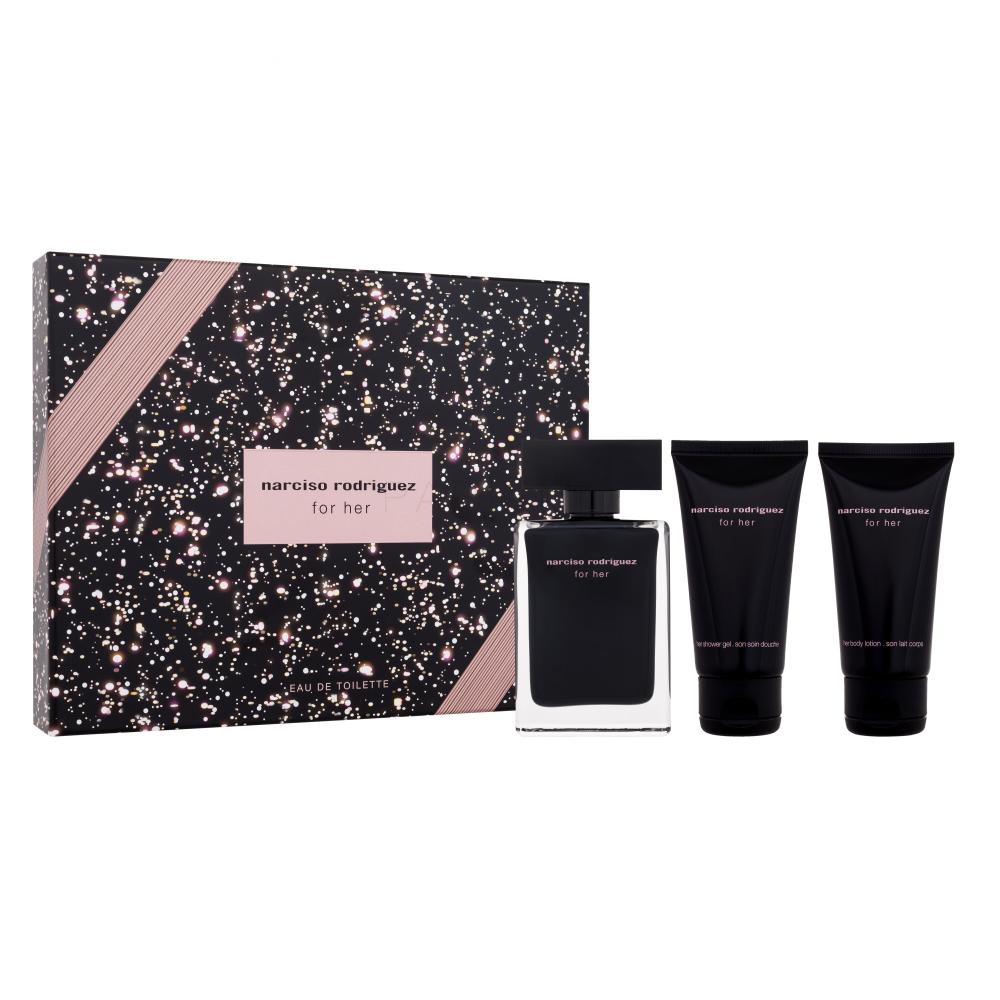 Narciso Rodriguez For Her Pacco regalo eau de toilette 50 ml + crema corpo 50 ml + gel doccia 50 ml