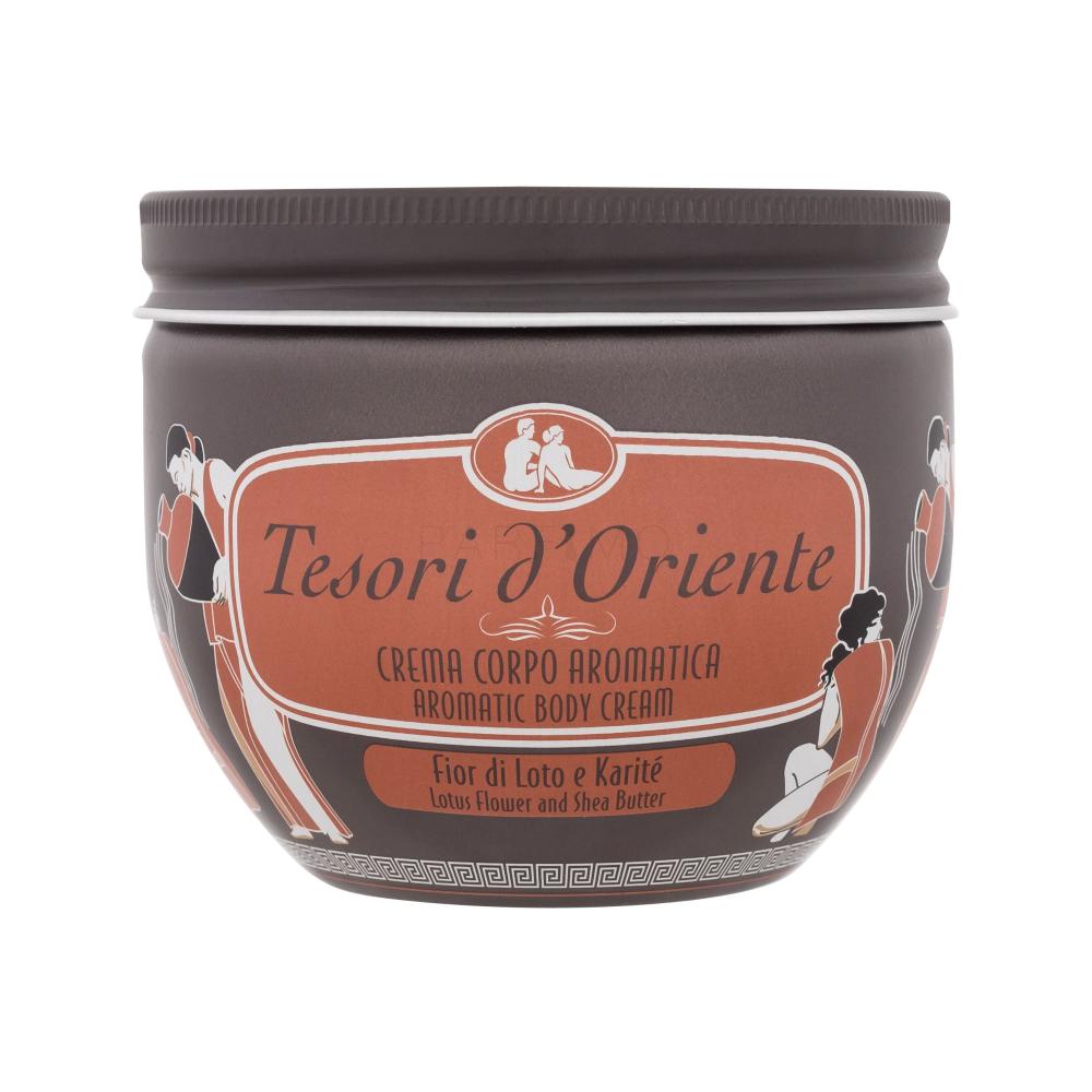 Tesori d´Oriente Fior di Loto e Karité Crema per il corpo donna 300 ml