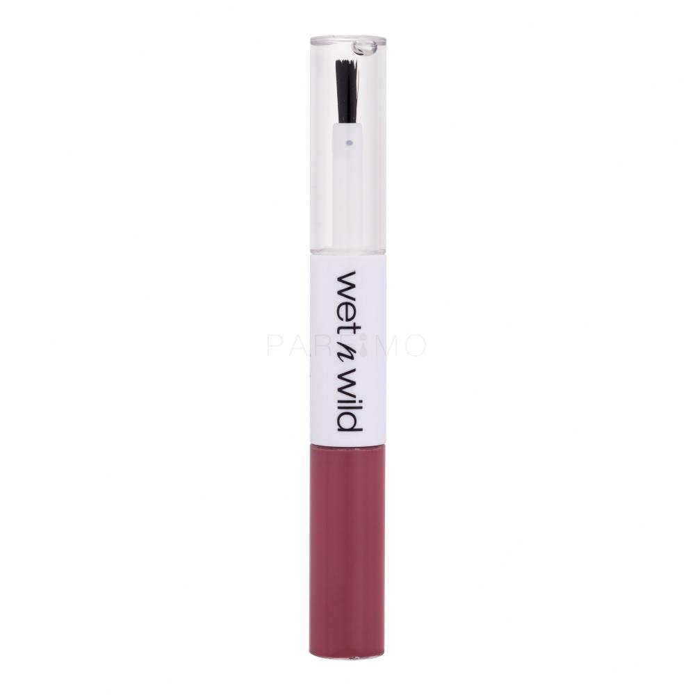 Wet n Wild MegaLast Lock 'N' Shine Lip Color + Gloss Rossetto donna 4 ml Tonalità Utaupia