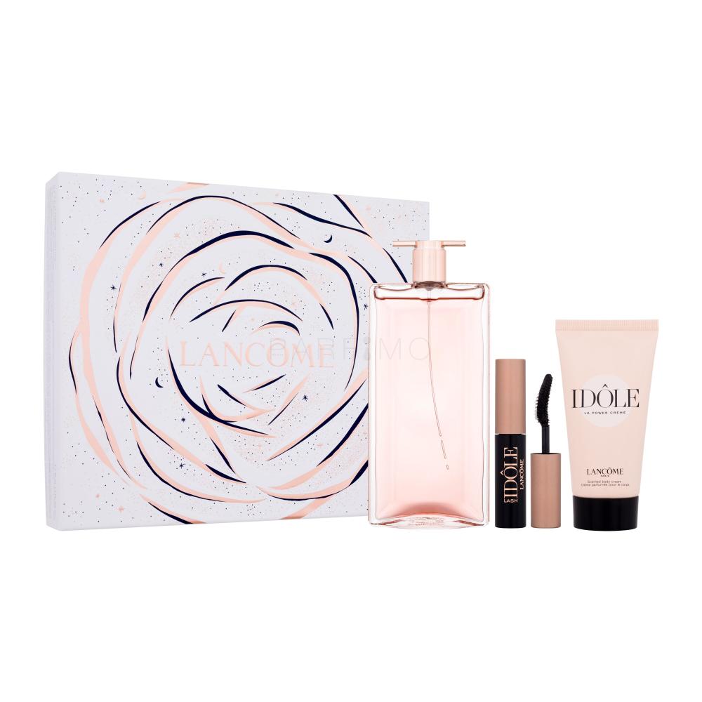 Lancôme Idôle Pacco regalo eau de Parfum 50 ml + crema corpo 50 ml + Mascara Lash Lifting Volumizing Mascara 2,5 ml 01 Glossy Black