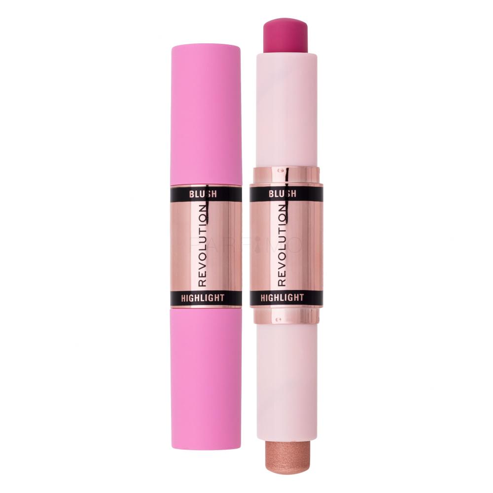 Makeup Revolution London Blush & Highlight Stick Blush donna Parfimo.it