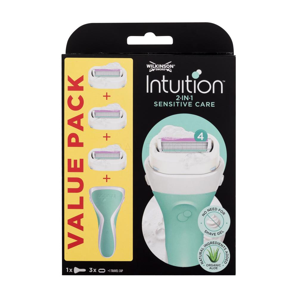 Wilkinson Sword Intuition Sensitive Care Rasoio donna Set