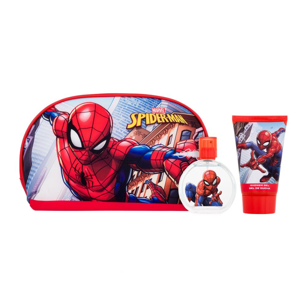Marvel Spiderman Set Pacco regalo eau de toilette 50 ml + gel doccia 100 ml  + trousse