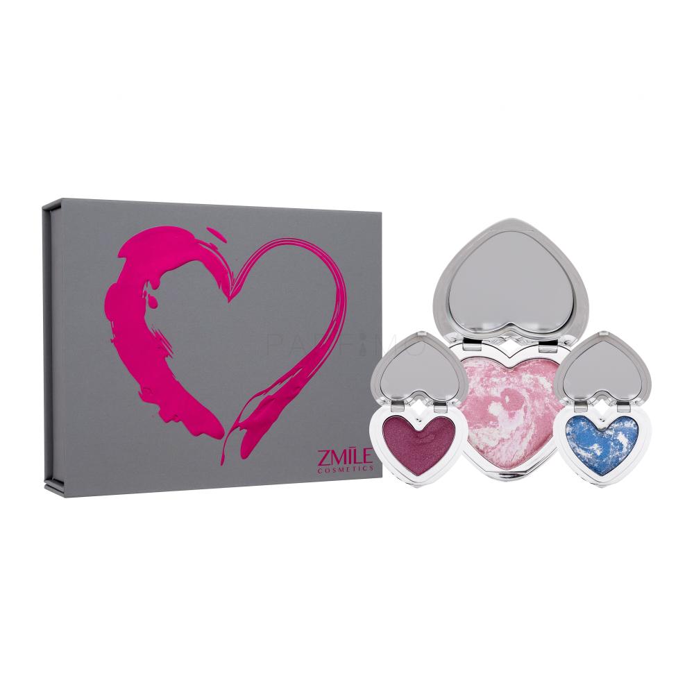 ZMILE COSMETICS Sweethearts Orchid Love Pacco regalo blush 6,3 g + ombretto 2,3 g + lucidalabbra in crema 1,1 g