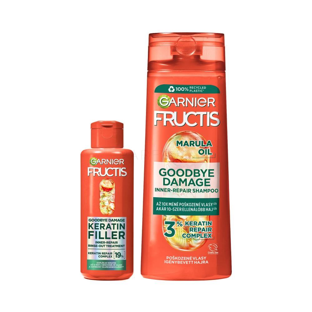 Set Shampoo Garnier Fructis Goodbye Damage Repairing Shampoo + Maschera